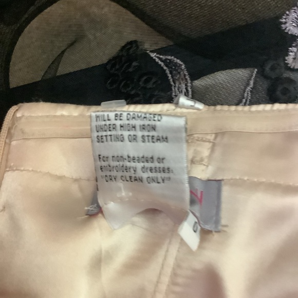 Jovani Black Embellished Backless Bustier Prom Dress Size 0 - Picture 5 of 13